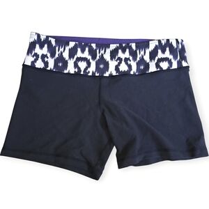 ☆Lululemon Athletica Black and Purple Women Shorts☆